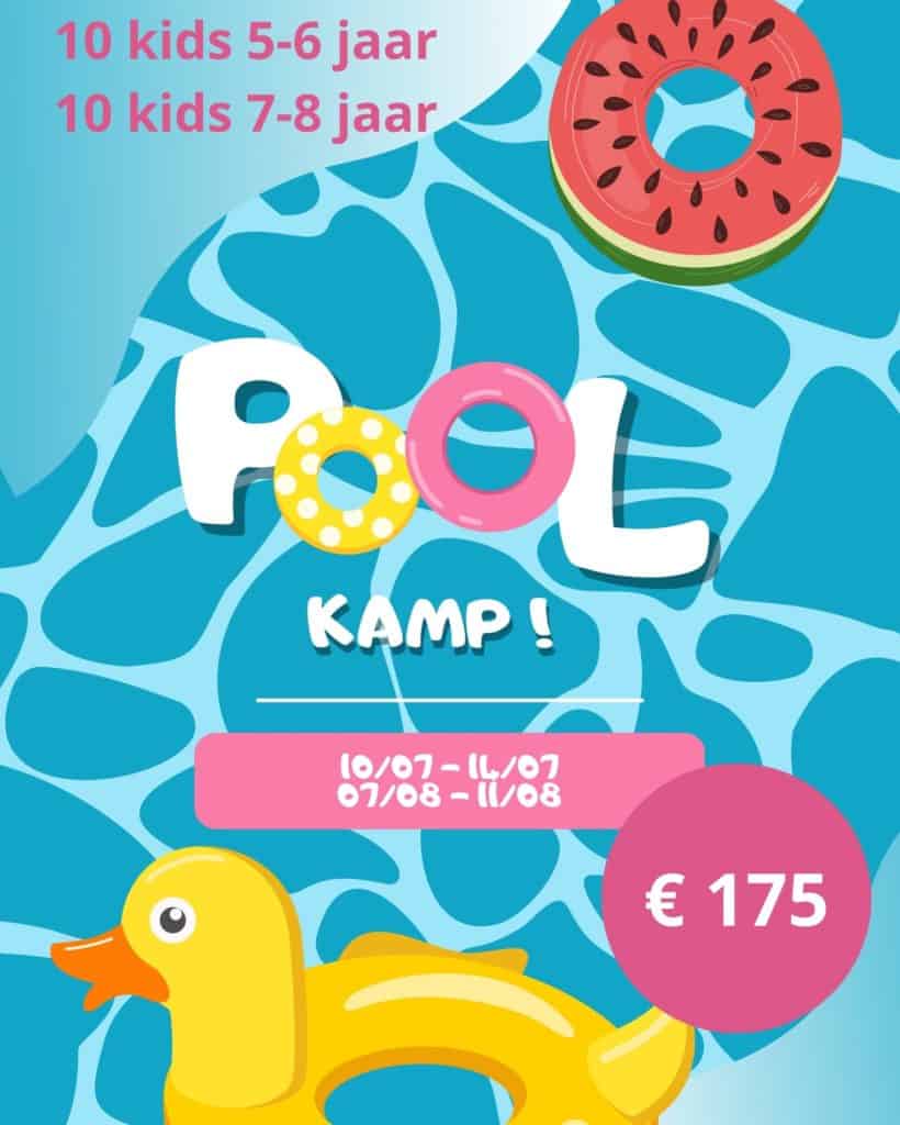 Pool Kamp Zwemschool Waterpret 2023 Aqualand